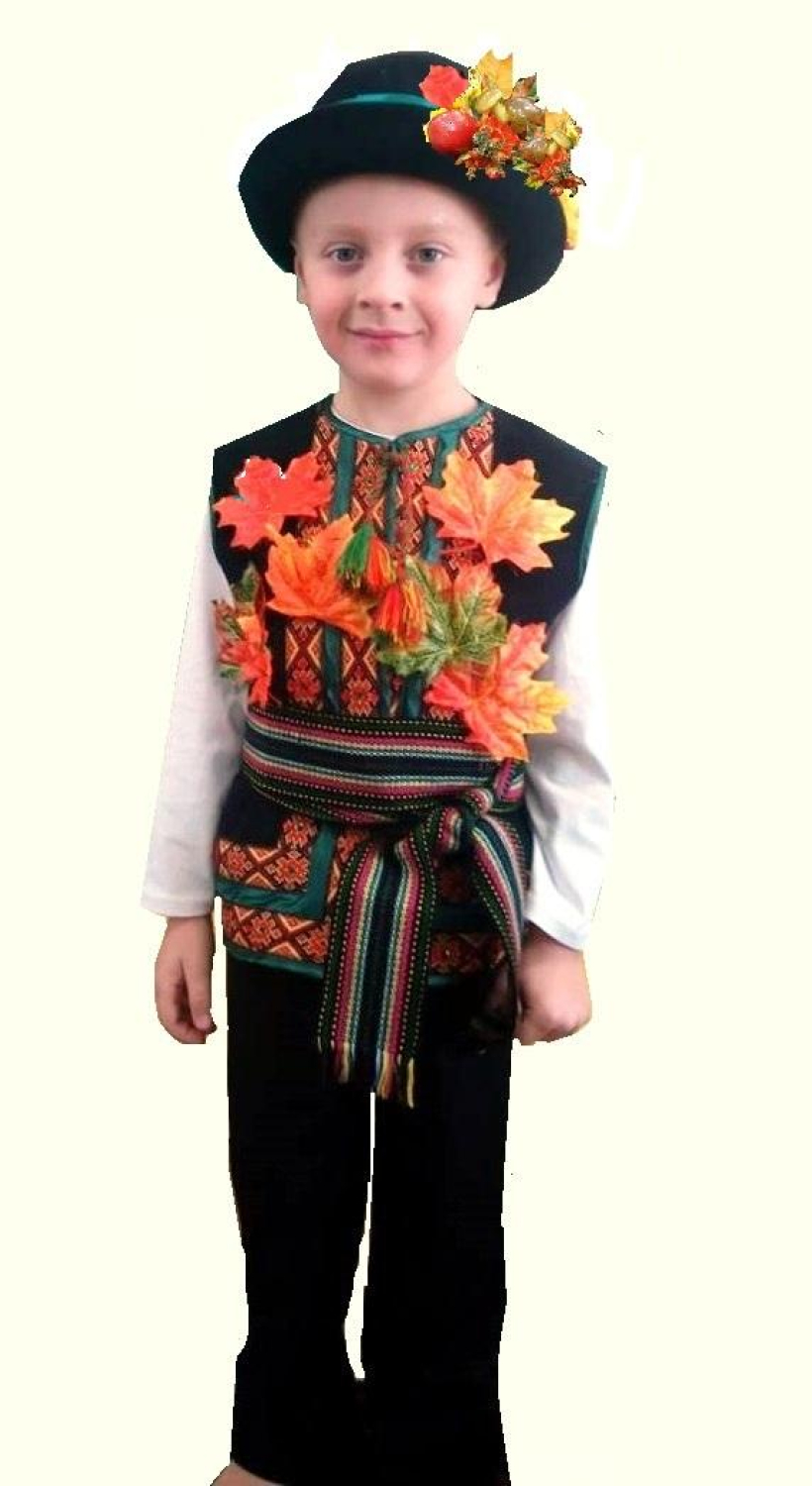 Карнавальний костюм для хлопчика Місяць жовтень (Жовтень)