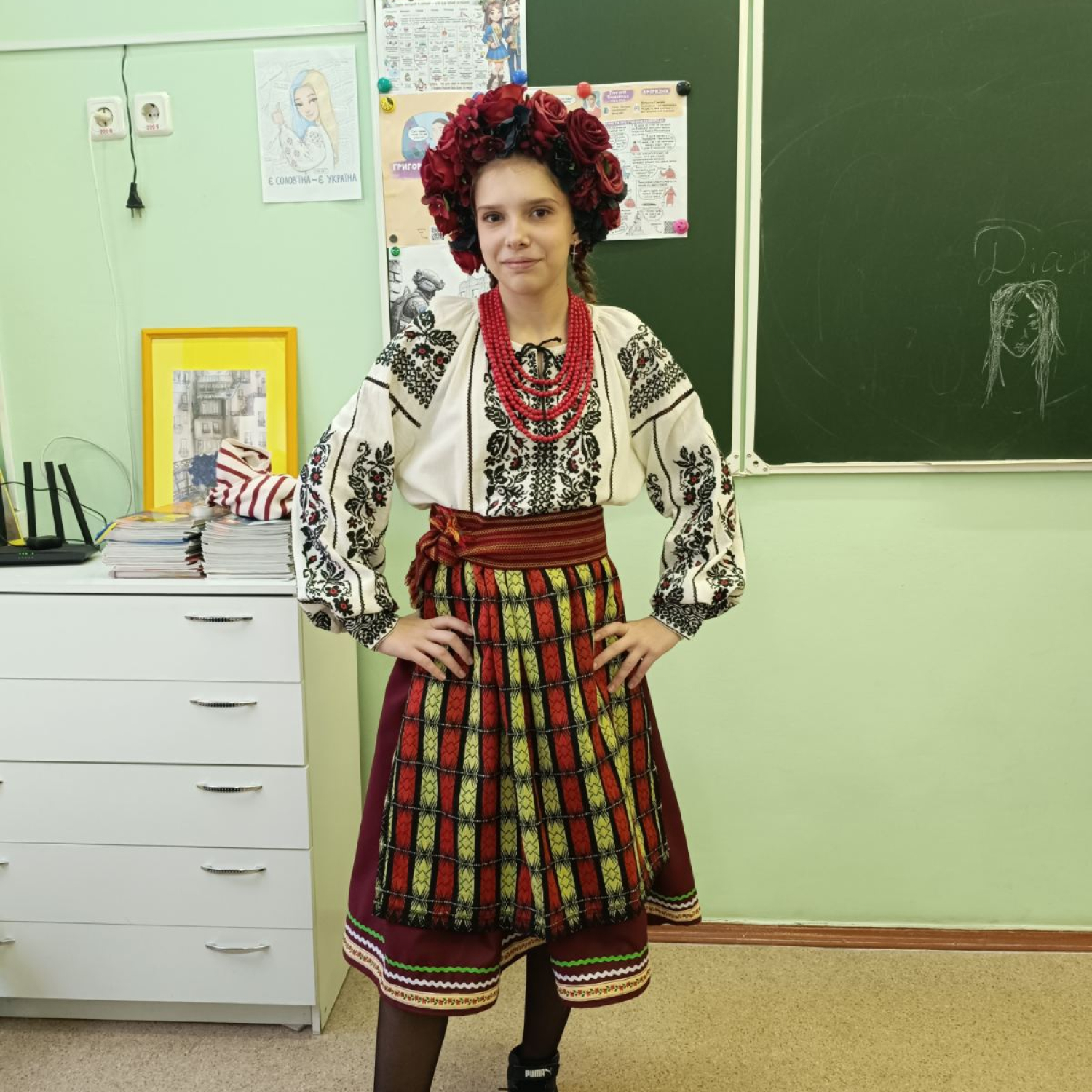 Карнавальний костюм Українка Маруся Кайдашева сім'я