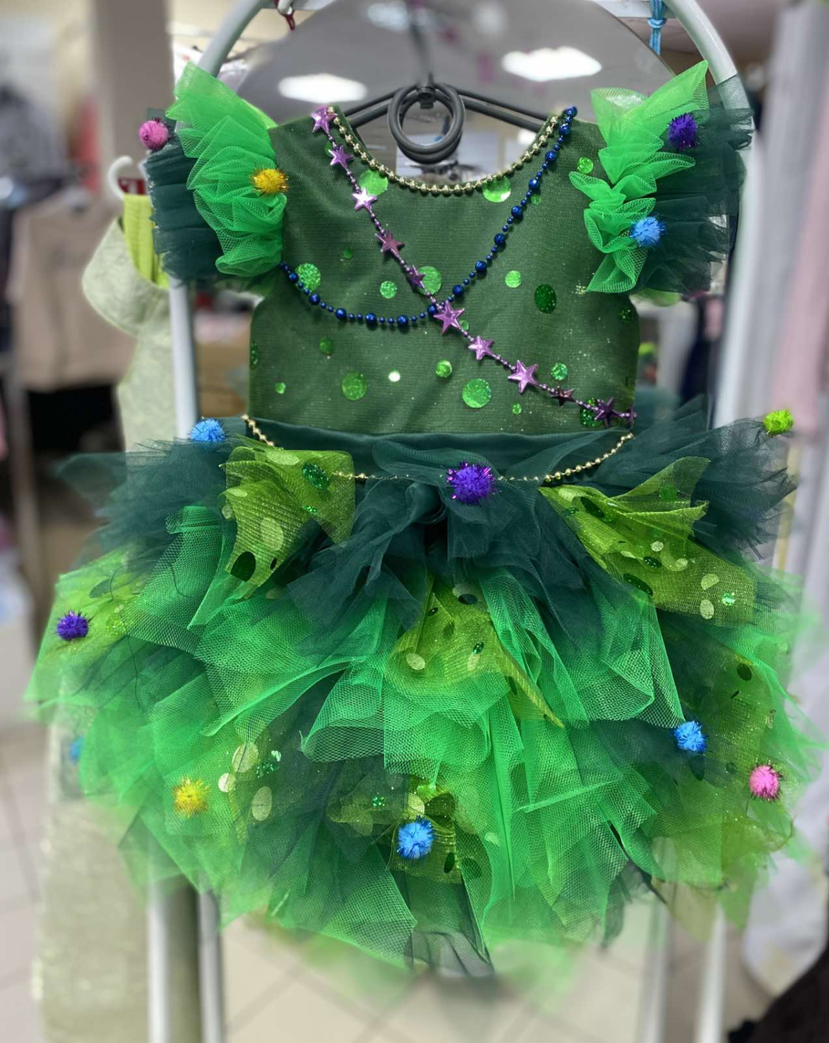 Карнавальний костюм Ялинка пухнаста