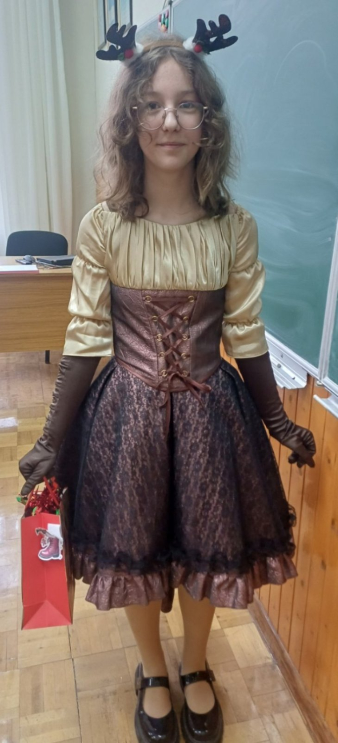 Сукня Шоколадний корсет