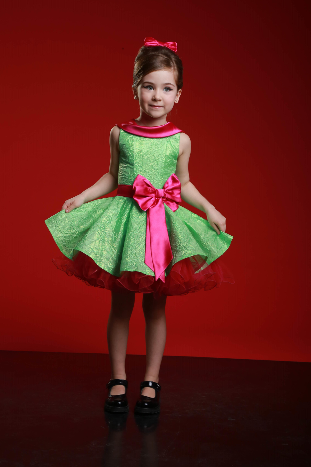 Ошатне плаття для дівчинки Стиляги - 028