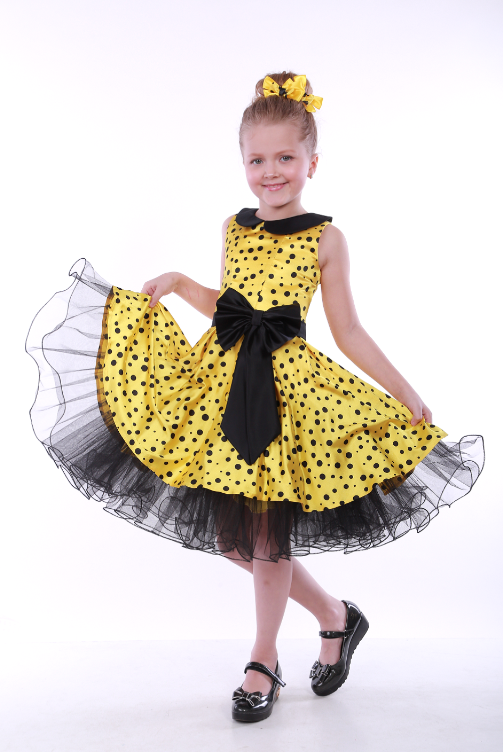 Ошатне бальне плаття для дівчинки Стиляги - 00711