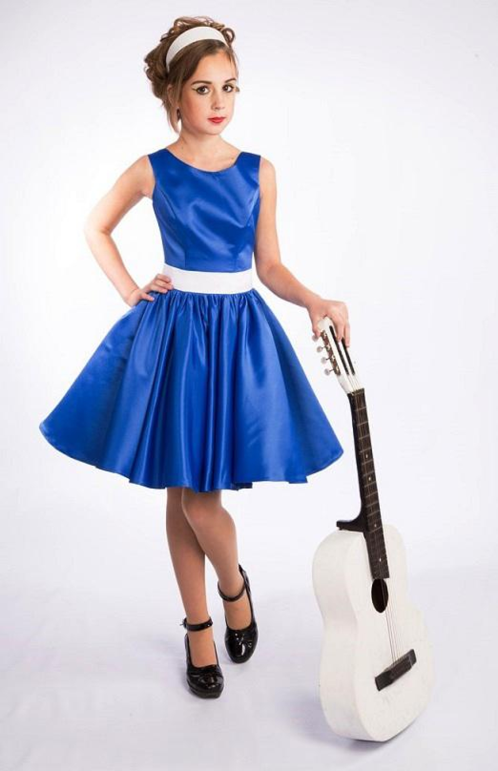 Ошатне плаття для дівчинки Стиляги Електрик - 020