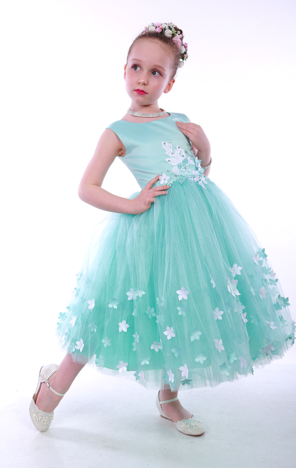 Ошатне плаття для дівчинки Кіра 17057