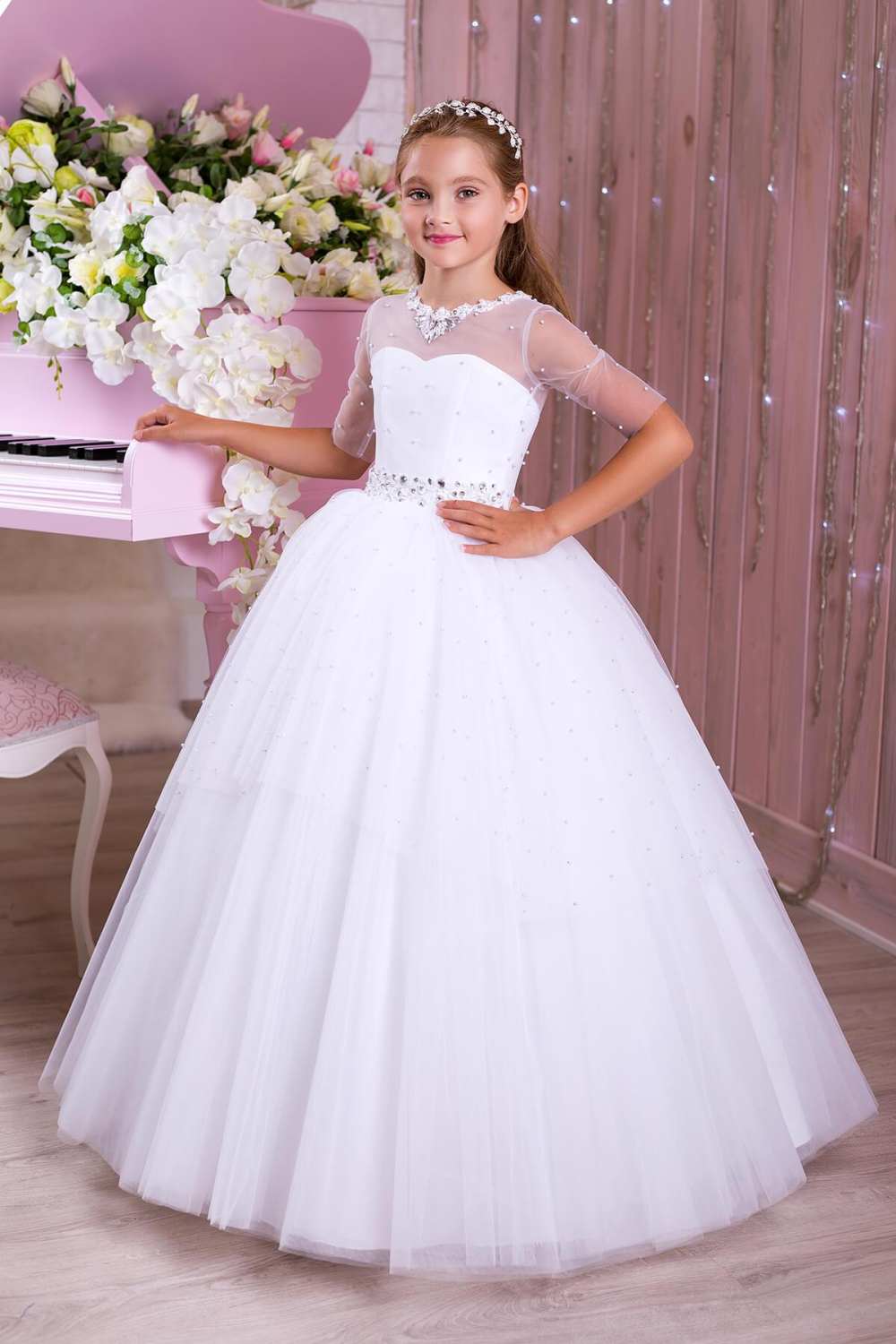 Ошатне плаття для дівчинки 10786