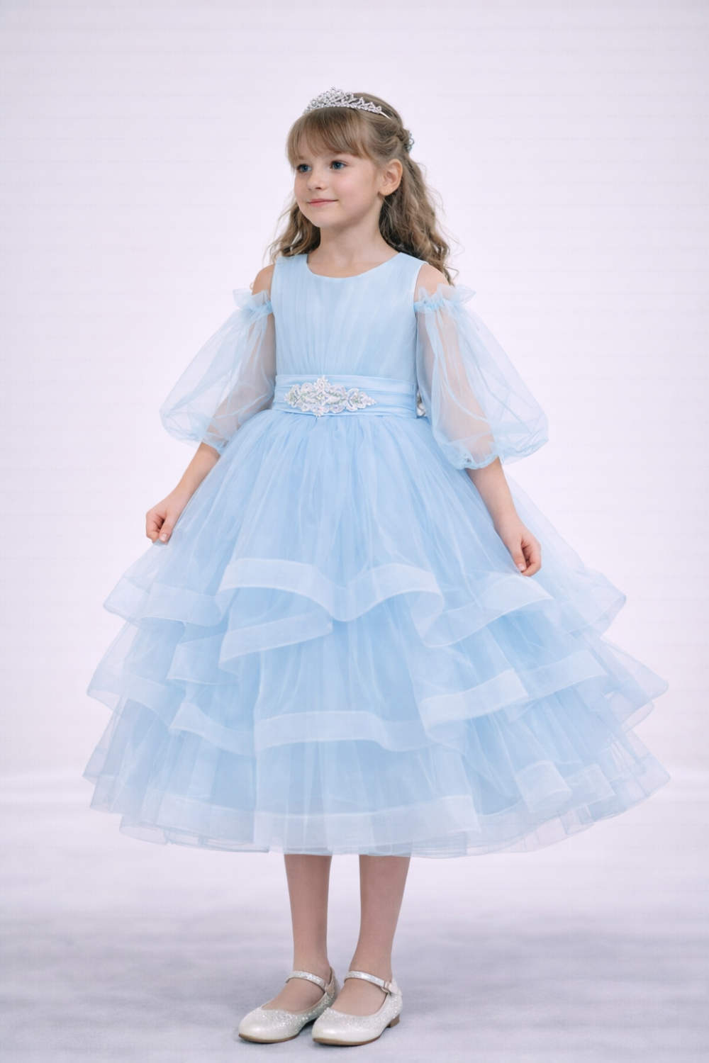 Сукня Барбі блакитне хмаринка