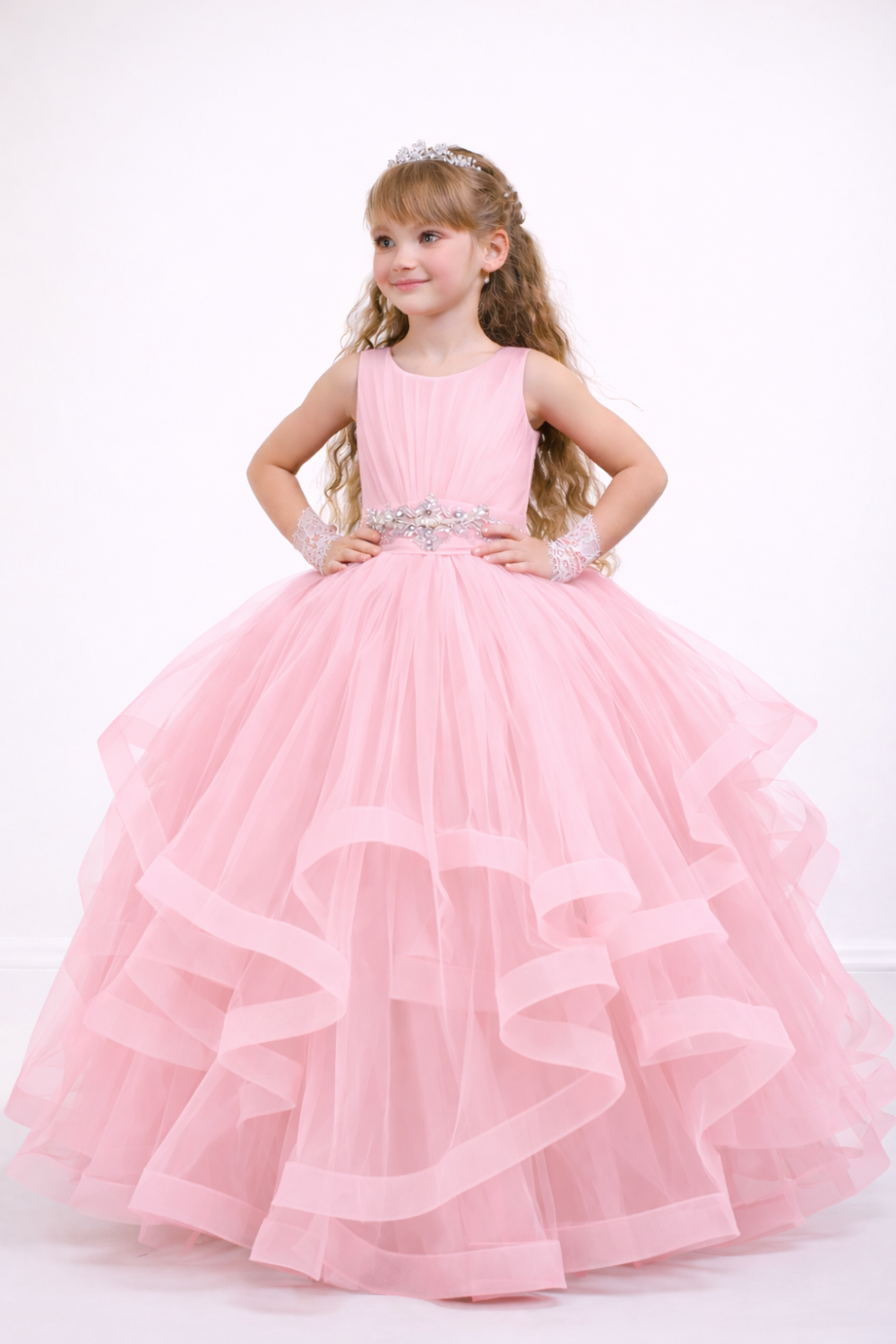 Бальна сукня 8703 рожева