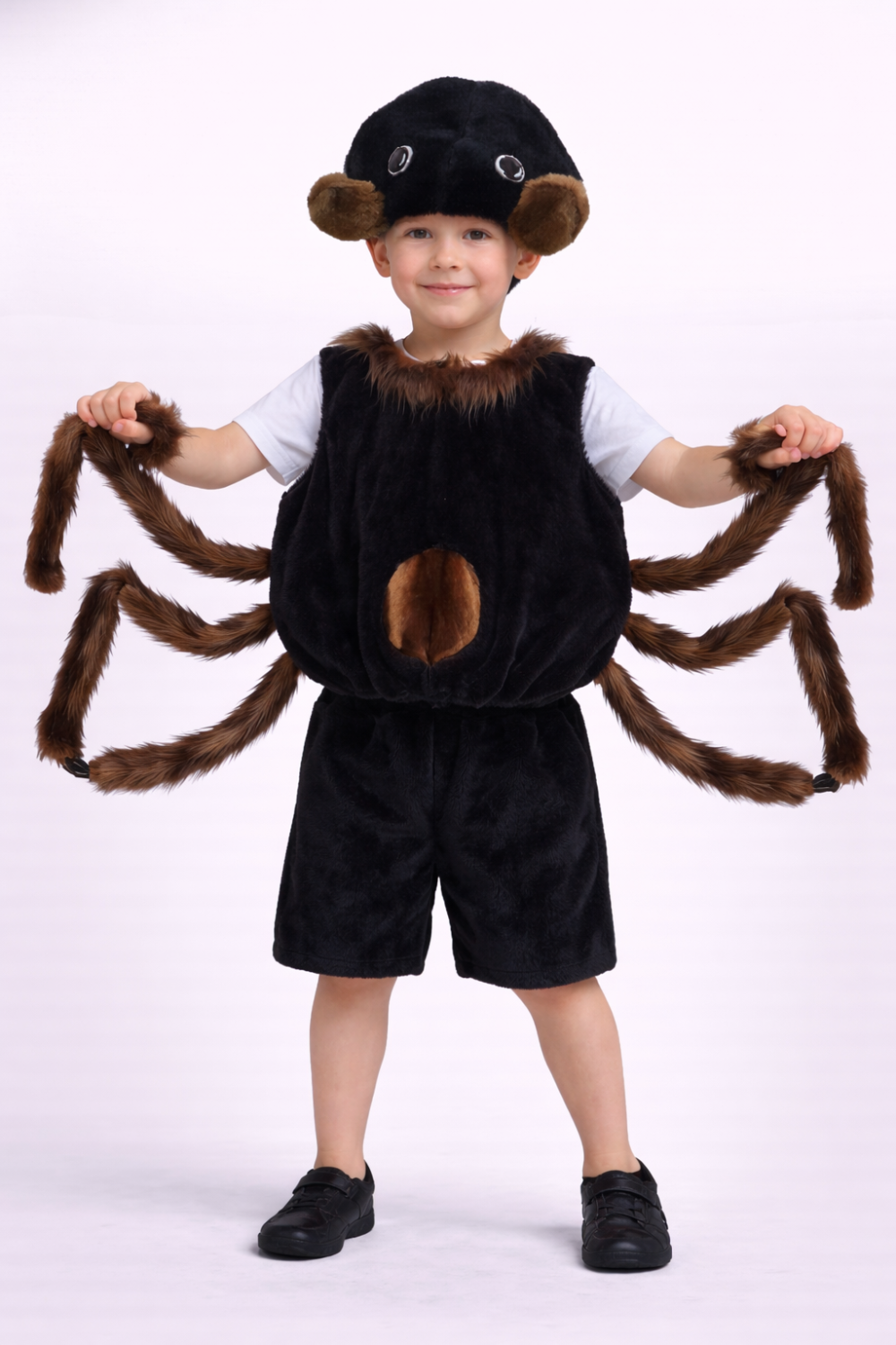 Карнавальний костюм для хлопчика Павук хутро