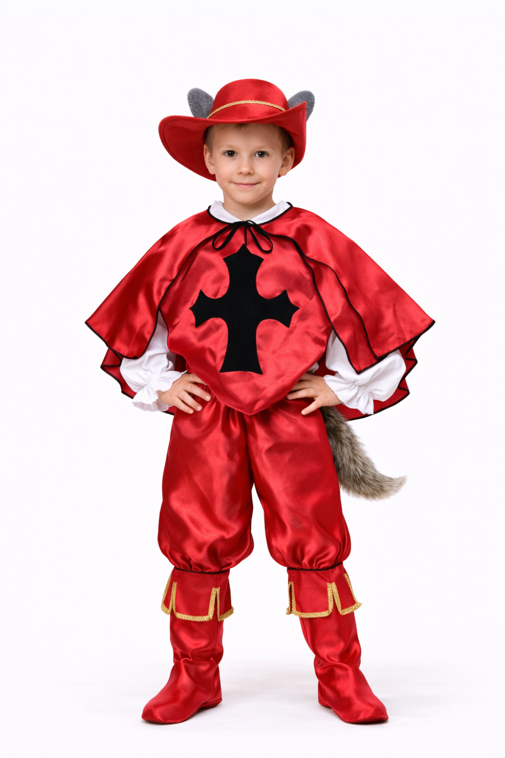 Карнавальный костюм костюм Кот в сапогах №7