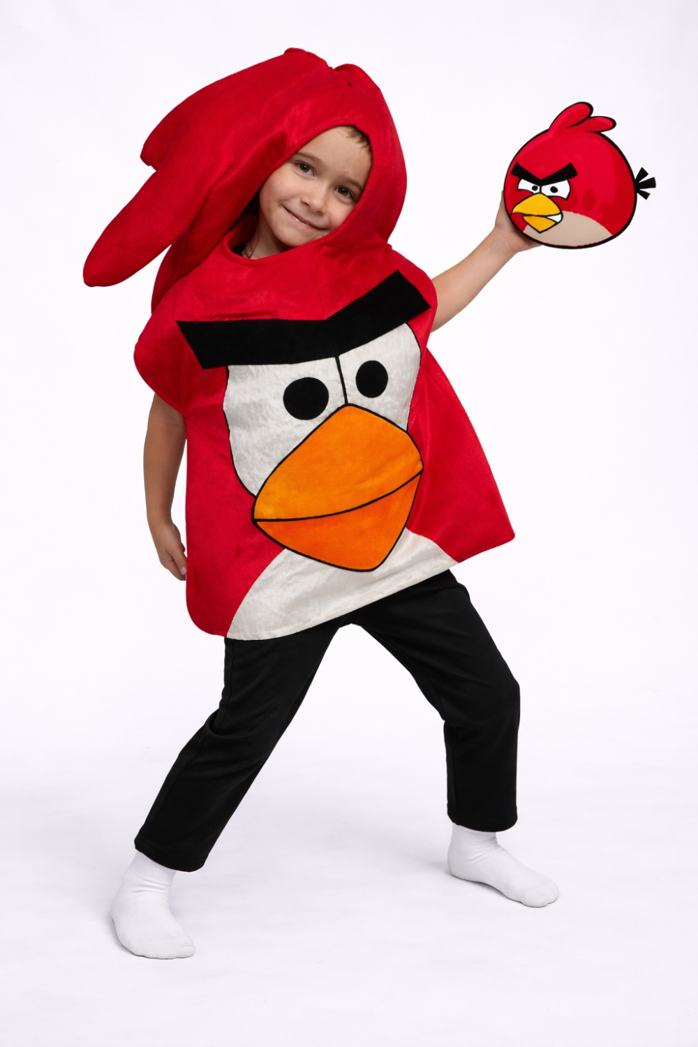 Карнавальний костюм дитячий Angry Birds (Енгрі Бердс) Ред