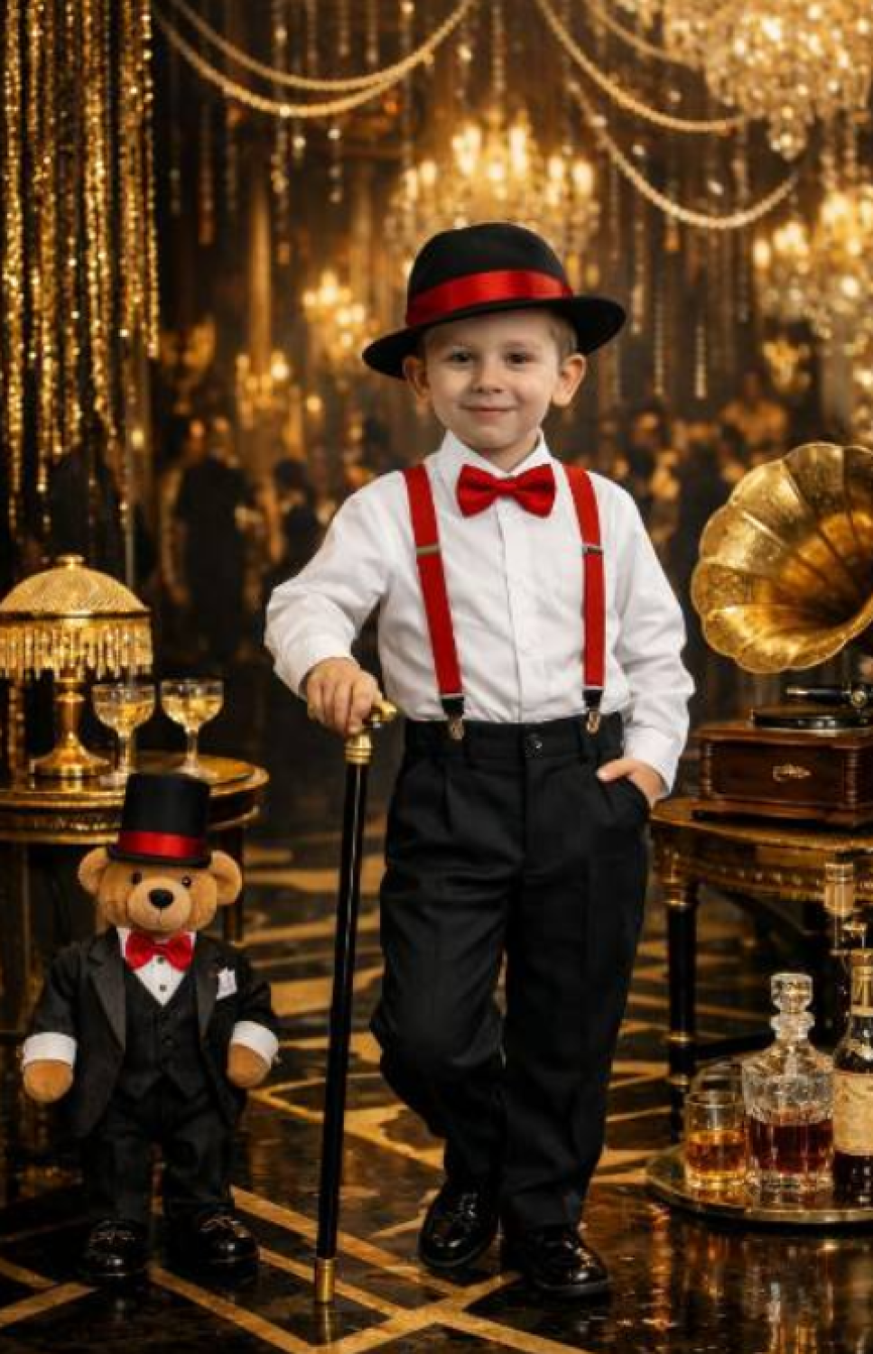 Carnival costume Gentleman Magician