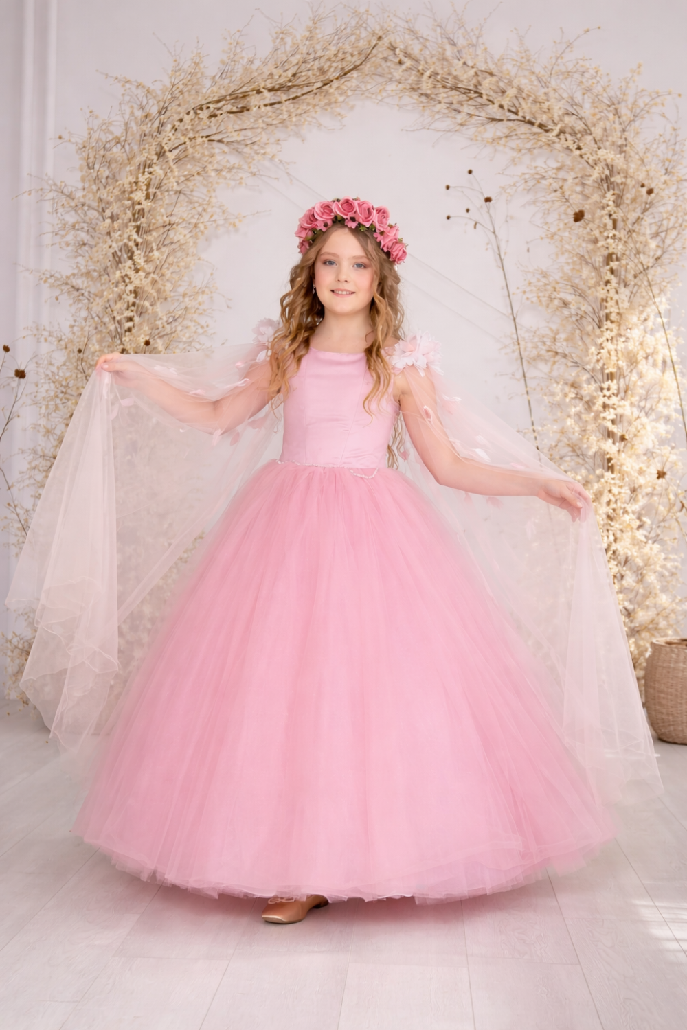 Бальна сукня 14707 пудра