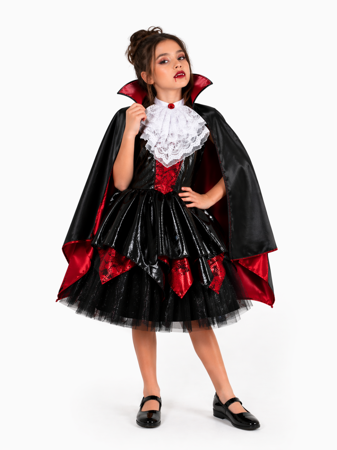Carnival costume Vampire/Witch 12715
