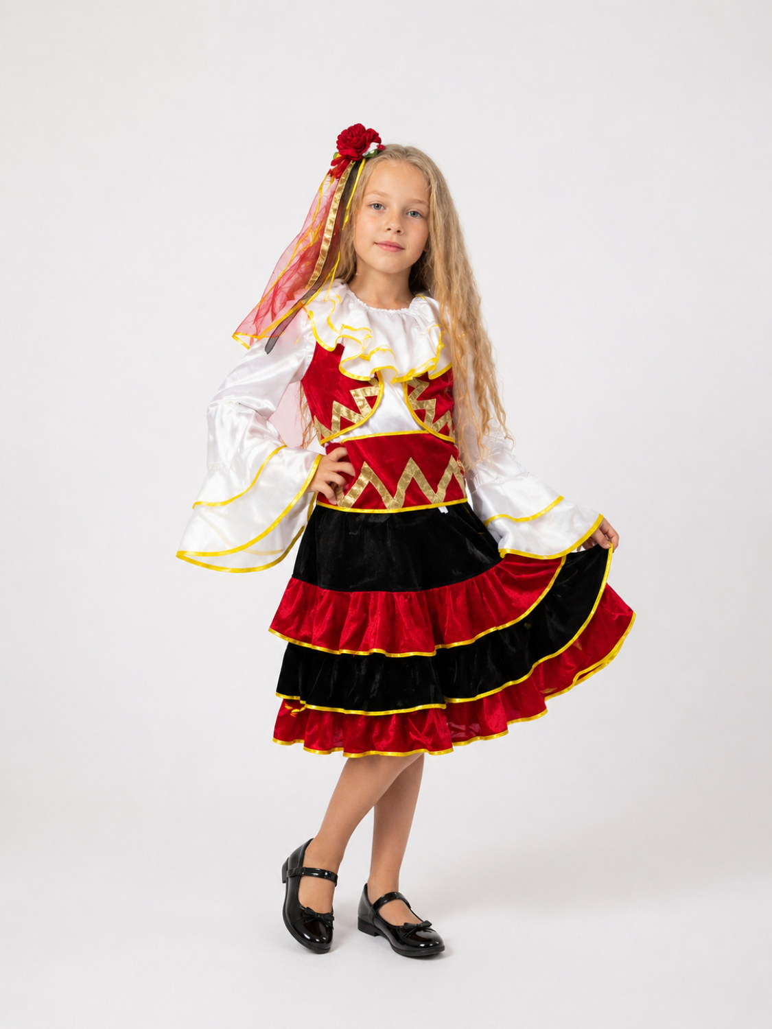 Carnival costume Spanish/Mexican 2 for girls