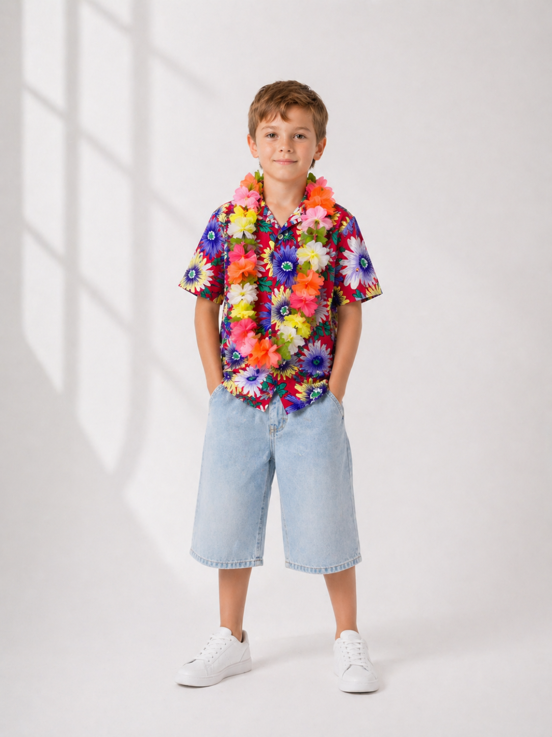 Hawaii carnival costume for a boy