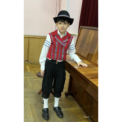  Скандинавський костюм (шведський, фінський) Кай з Снігова королева