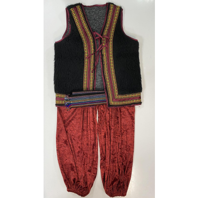 Костюм Колядник Гуцул Миколай бордо