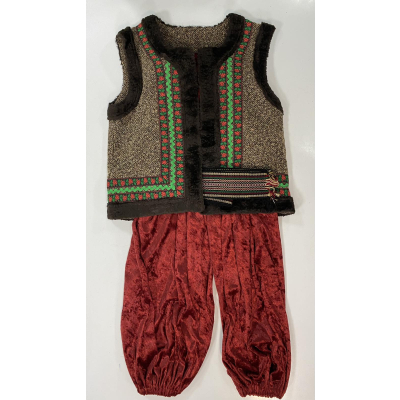 Костюм Колядник Гуцул Арсен коричневий