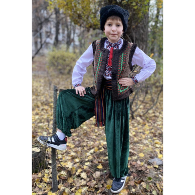 Костюм Колядник Гуцул Арсен коричневий