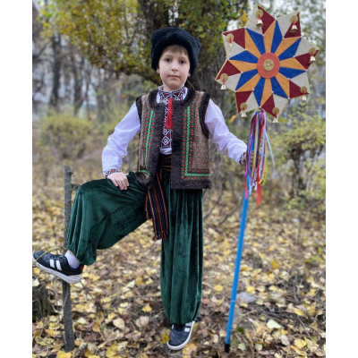 Костюм Колядник Гуцул Арсен коричневий