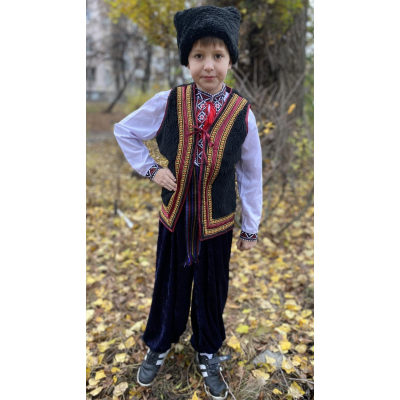 Костюм Колядник Гуцул Миколай бордо