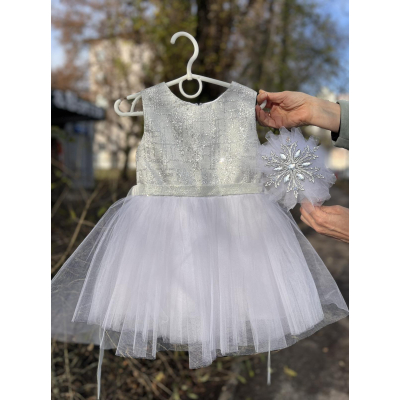 Сукня Сніжинка хурделиця