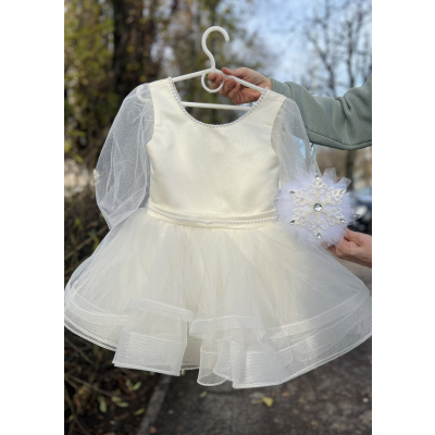 Сукня Блиск Крила Сніжинка айворі