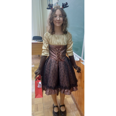 Сукня Шоколадний корсет