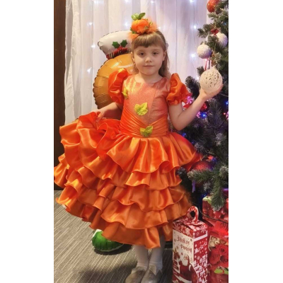 Карнавальний костюм Мандаринка Стиль для дівчинки