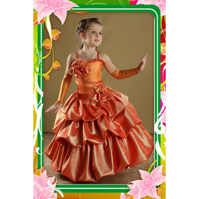 Карнавальний костюм для дівчинки Королева Осінь