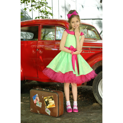 Ошатне плаття для дівчинки Стиляги - 028