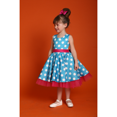 Ошатне плаття для дівчинки Стиляги - 005