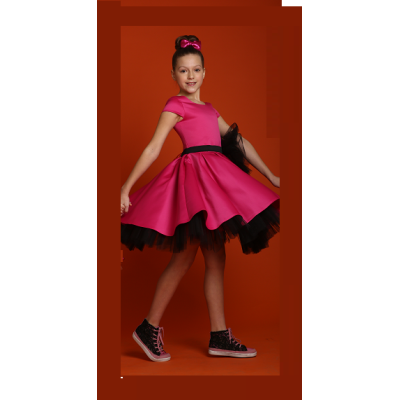 Ошатне плаття для дівчинки стиляги BIG BAND