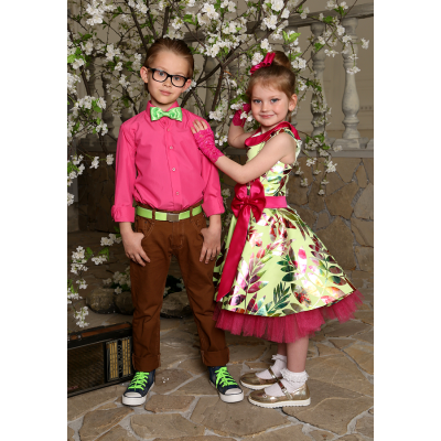 Ошатне плаття для дівчинки Стиляги Гілочка