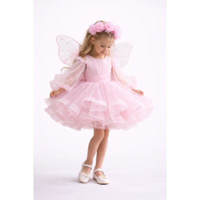 Сукня Метелик Барбі міні рожева