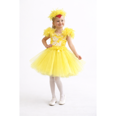 Костюм Курча для дівчинки пір'ячко