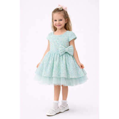 Сукня М'ятна іскорка блиск