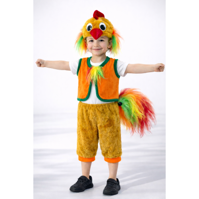 Карнавальный костюм Петух Петушок мех