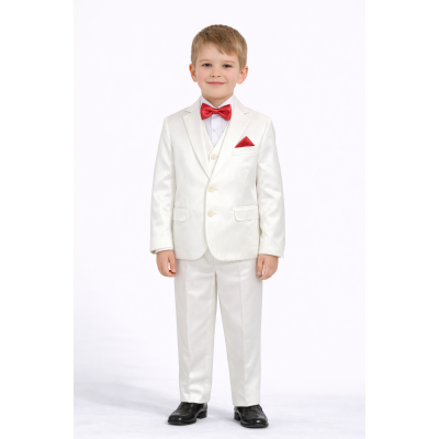 Костюм - трійка для хлопчика ТМ Нова форма В73 білий