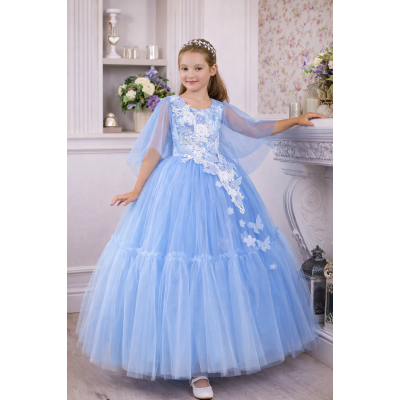 Бальна сукня 10791 блакитна