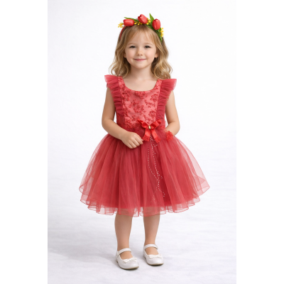 Сукня 9658 квітка Тюльпан