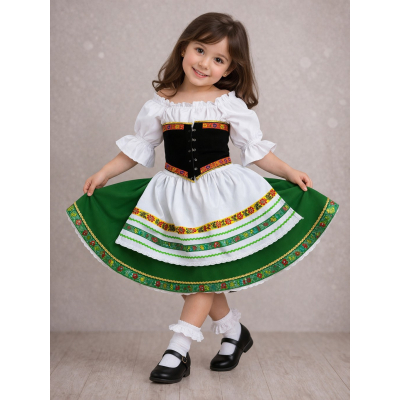 Баварський національний німецький костюм для дівчинки