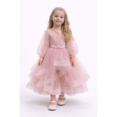 Сукня Барбі пудра 8703