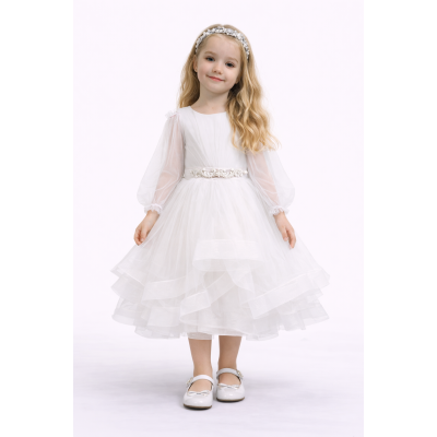 Barbie dress white 8703 Snowflake