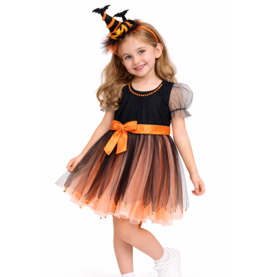 Carnival costume Pumpkin Halloween for girls