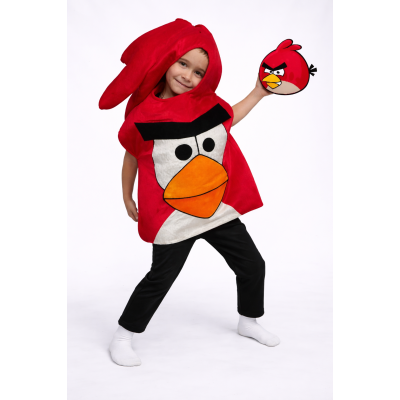 Карнавальний костюм дитячий Angry Birds (Енгрі Бердс) Ред