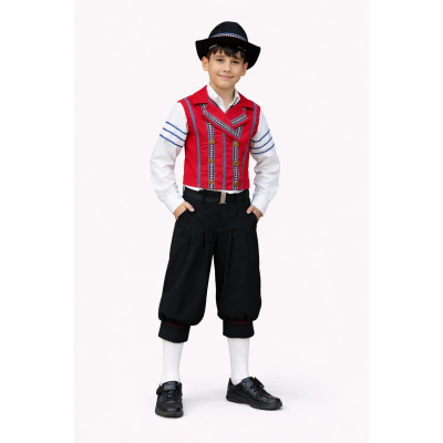  Скандинавський костюм (шведський, фінський) Кай з Снігова королева