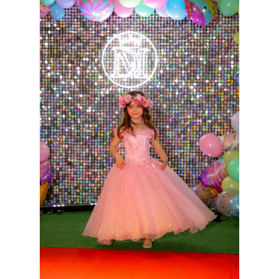 Бальна сукня 11708 рожева