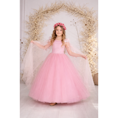 Бальна сукня 14707 пудра