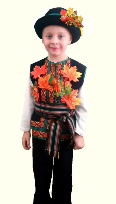 Карнавальний костюм для хлопчика Місяць жовтень (Жовтень)